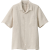 MUJI neutral beige shirt - 半袖衫/女式衬衫 - 