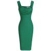 MUXXN Women's Sleeveless Vintage Strap Slim Cut Pencil Dress - Dresses - $22.68 