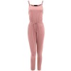 Made By Johnny Womens Sleeveless Elastic Waist Knit Long Jumpsuit - Calças - $32.79  ~ 28.16€