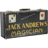 Magician Suitcase Painted Folk art 1900s - Articoli - 