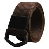 Maikun Canvas Belt Military Style Candy Color Waistband with Plastic Buckle and Leather Tip - Pasovi - $25.00  ~ 21.47€