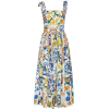 Maiolica Tie Strap Tank Midi Dress - Dresses - 