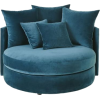 Maison du monde teal round sofa - Furniture - 