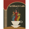 Maja Ljubanic ARTIFACT CAFE POSTER - Illustrations - 
