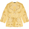 Maje Embroidered Kimono Jacket - ベスト - 