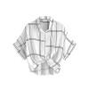 MakeMeChic Women's Collar Button Down Shirt Summer Knot Front Blouse - トップス - $12.99  ~ ¥1,462