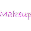 Makeup Text - イラスト用文字 - 