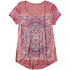 Mandala tee pink - 半袖衫/女式衬衫 - 