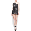 Mango Women's Asymetric Metallic Dress Black - Vestidos - $79.99  ~ 68.70€