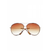Mango Women's Aviator Style Sunglases Chocolate - Sunglasses - $29.99 