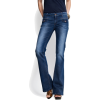 Mango Women's Belt Botton Jeans Dark Denim - Jeans - $59.99 