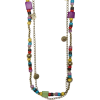Mango Women's Colored Beads Multi-necklace - Necklaces - $29.99 