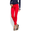 Mango Women's Cropped Super Slim Jeans Red - Jeans - $59.99  ~ £45.59