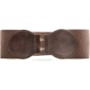 Mango Women's Elastic Waist Belt Chocolate - Belt - $34.99 