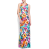 Mango Women's Exotic Maxi-dress Turquoise - Vestiti - $69.99  ~ 60.11€