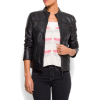Mango Women's Leather Jacket Black - Jaquetas e casacos - $169.99  ~ 146.00€