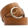 Mango Women's Leather Round Buckle Belt Leather - Cinturones - $49.99  ~ 42.94€