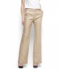 Mango Women's Linen Chino Trousers Beige - Calças - $79.99  ~ 68.70€