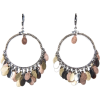 Mango Women's Loop Earrings Leafs - Earrings - $19.99 