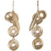 Mango Women's Metallic Long Earrings - Naušnice - $24.99  ~ 158,75kn