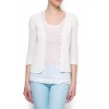 Mango Women's Openwork Knitted Cardigan Off-White - Pulôver - $49.99  ~ 42.94€
