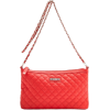Mango Women's Quilted Messenger Bag Coral - Torbe - $34.99  ~ 222,28kn