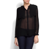 Mango Women's Relaxed-fit Blouse Black - Long sleeves shirts - $59.99 