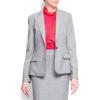 Mango Women's Relaxed-fit Suit Blazer Light Grey - Kurtka - $64.99  ~ 55.82€