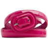 Mango Women's Shiny Slim Waist Belt Fuschia - Belt - $19.99  ~ £15.19