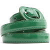 Mango Women's Shiny Slim Waist Belt Green - Cinturones - $19.99  ~ 17.17€