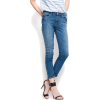 Mango Women's Skinny Cropped Jeans Dark Denim - Dżinsy - $59.99  ~ 51.52€
