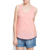 Mango Women's Sleeveless Cotton T-shirt Peach - Camisola - curta - $19.99  ~ 17.17€