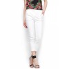 Mango Women's Slim-fit Chino Trousers Off-White - Jeans - $54.99  ~ £41.79