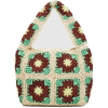 Mango Floral crochet bag - メッセンジャーバッグ - 