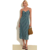Mango Striped gathered dress - Vestidos - 