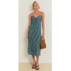 Mango Striped gathered dress - Dresses - 