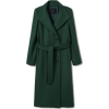 Mango dark green coat - Jacket - coats - 
