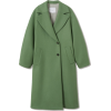 Mango sage green coat - Jacket - coats - 