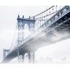 Manhattan bridge in the mist - 建筑物 - 