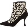 Manolo Blahnik Calf Hair Booties - Сопоги - 