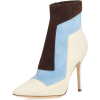 Manolo Blahnik Suede Booties - Сопоги - 