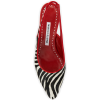 Manolo Blahnik zebra-printed Pumps - Sandale - 