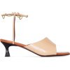 Manu Atelier Athena 50mm leather sandals - Sandale - 