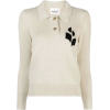 Marant Etoile Nola cotton  polo shirt - 長袖Tシャツ - $348.00  ~ ¥39,167