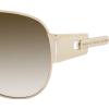 Marc By Marc Jacobs MMJ 107 (0J5GJS) Endura Gold w/ Gray Gradient Lens 60mm - Sunglasses - $62.30 