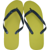 Marc Gold Mens Solid Yellow Fashion Flip Flop - Sandals - $4.99 