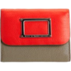 Marc by Marc Jacobs Leather Werdie Billfold Wallet Shock Red - Hand bag - $194.99 