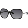 Marc by Marc Jacobs MMJ115/P/S Sunglasses - D28P Black (RV Grey Gradient Polarized Lens) - 62mm - Sunglasses - $143.64 