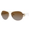 Marc by Marc Jacobs MMJ149/P/S Sunglasses - 24SP Gold White (RW Brown Gradient Polarized Lens) - 60mm - Sunglasses - $143.64 