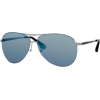 Marc by Marc Jacobs MMJ244/S Sunglasses - 06LB Ruthenium (XT Blue Sky Mirror Lens) - 62mm - Sunglasses - $117.27 